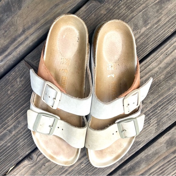 Birkenstock Arizona Split Nubuck Leather Size 8 EUR 38 EC - Picture 9 of 11